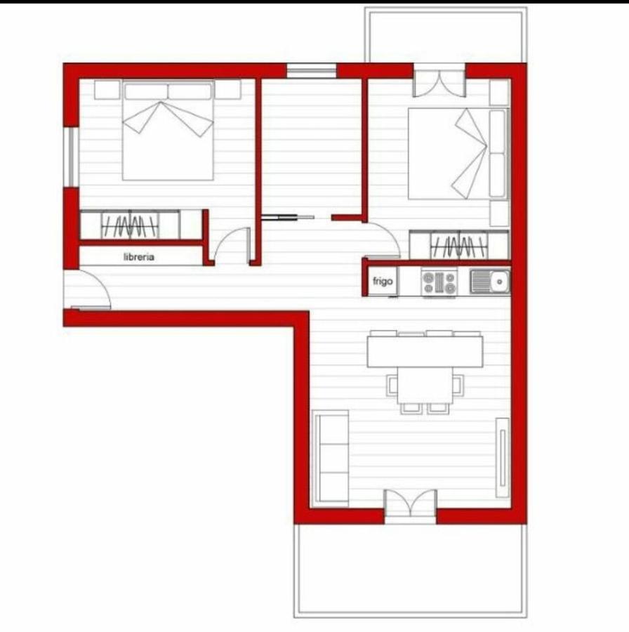 Central And Cosy Apartament Bologna Bagian luar foto